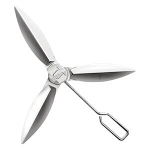 18-1/2 Inch Grill One-Touch Cleaning System Kit Compatible with Weber Kettle Grill 7443 90719 - Grill Parts Replacement for Weber Charcoal Grill 31001, 441001, 441004, 451001, 451004