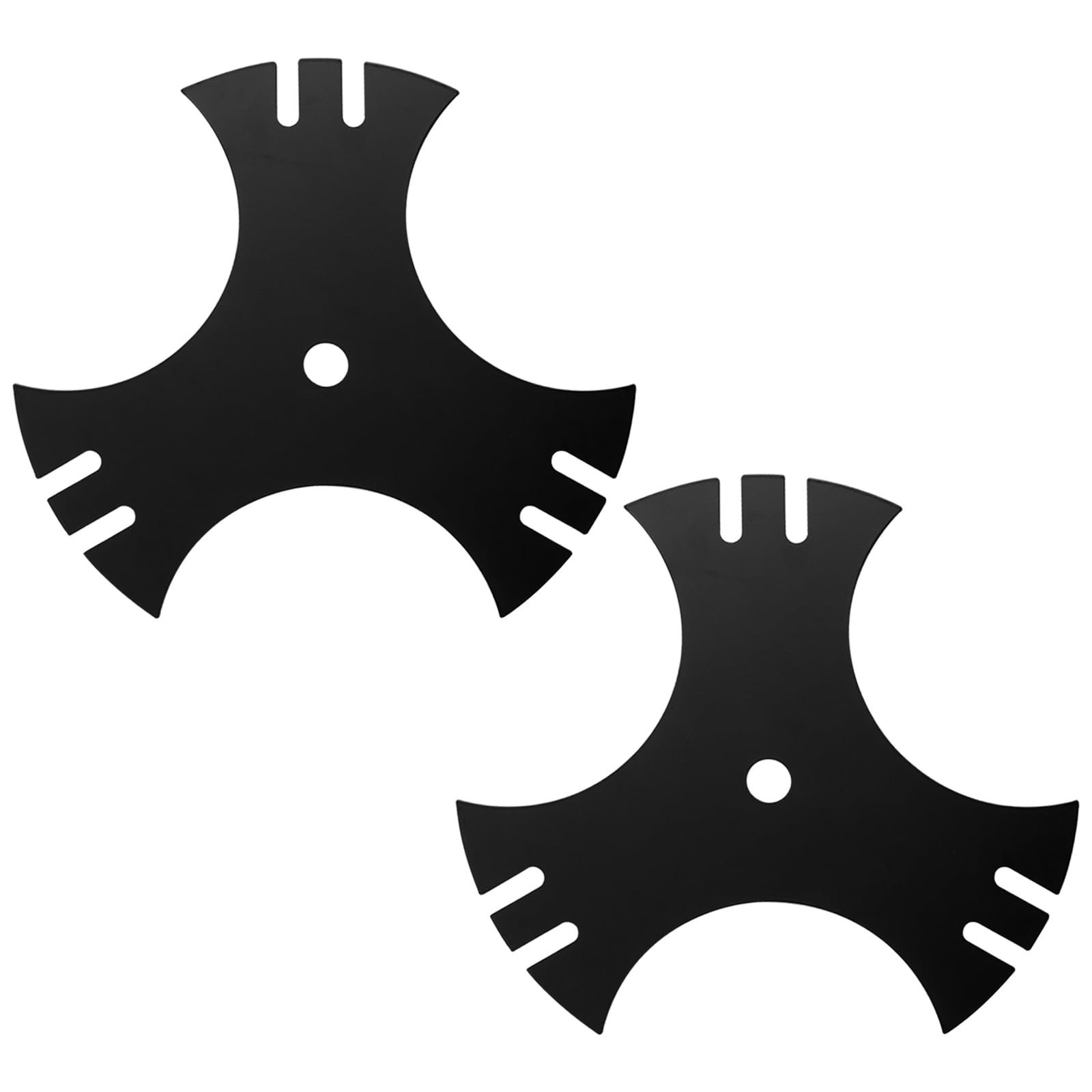 Edger Blade 781-0748 781-0748-0637 for Craftsman Troy-Bilt MTD Lawn Edger - 3-Side 9" Tri-Star Trencher Blade for B&S Sears McLane Gas Edger,Replace 40-009 490-105-M017 981-0748- 2 PCS